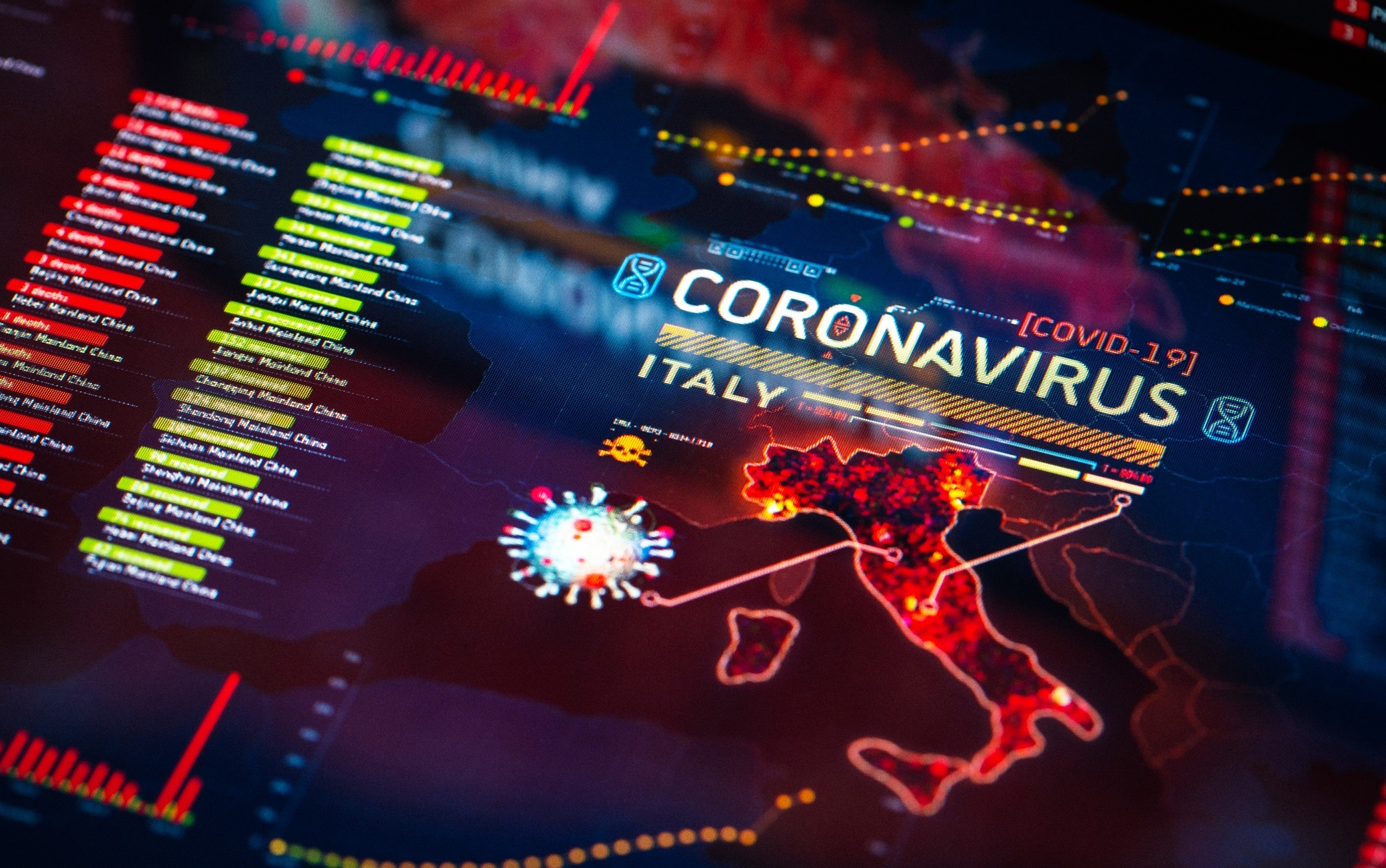 Coronavirus in Italia: i dati dei casi e il bollettino di oggi